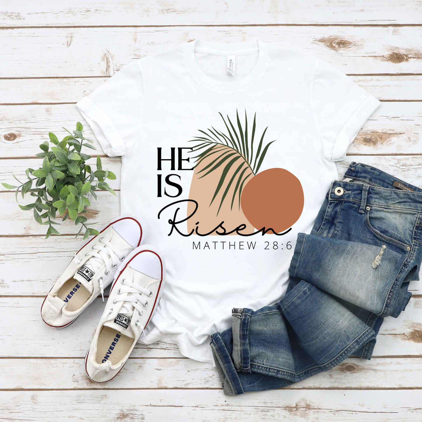 He Is Risen - Crewneck Sweatshirt or Tshirt