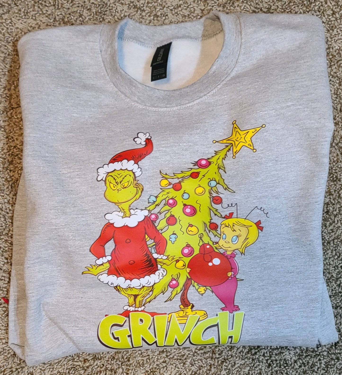 Grinch & Cindy Lou - Kids Youth Sweatshirt
