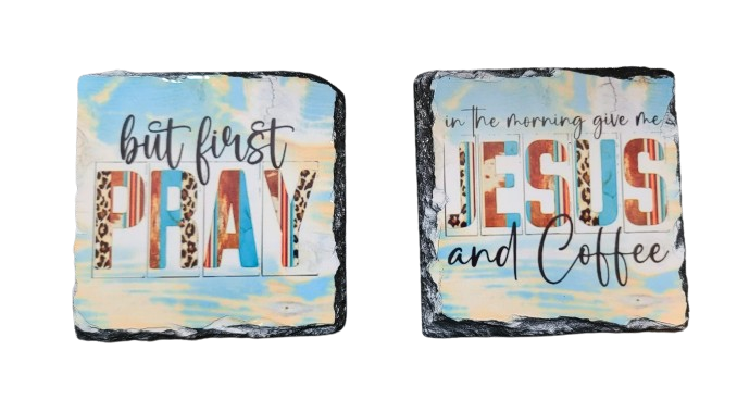 Custom Slate coasters