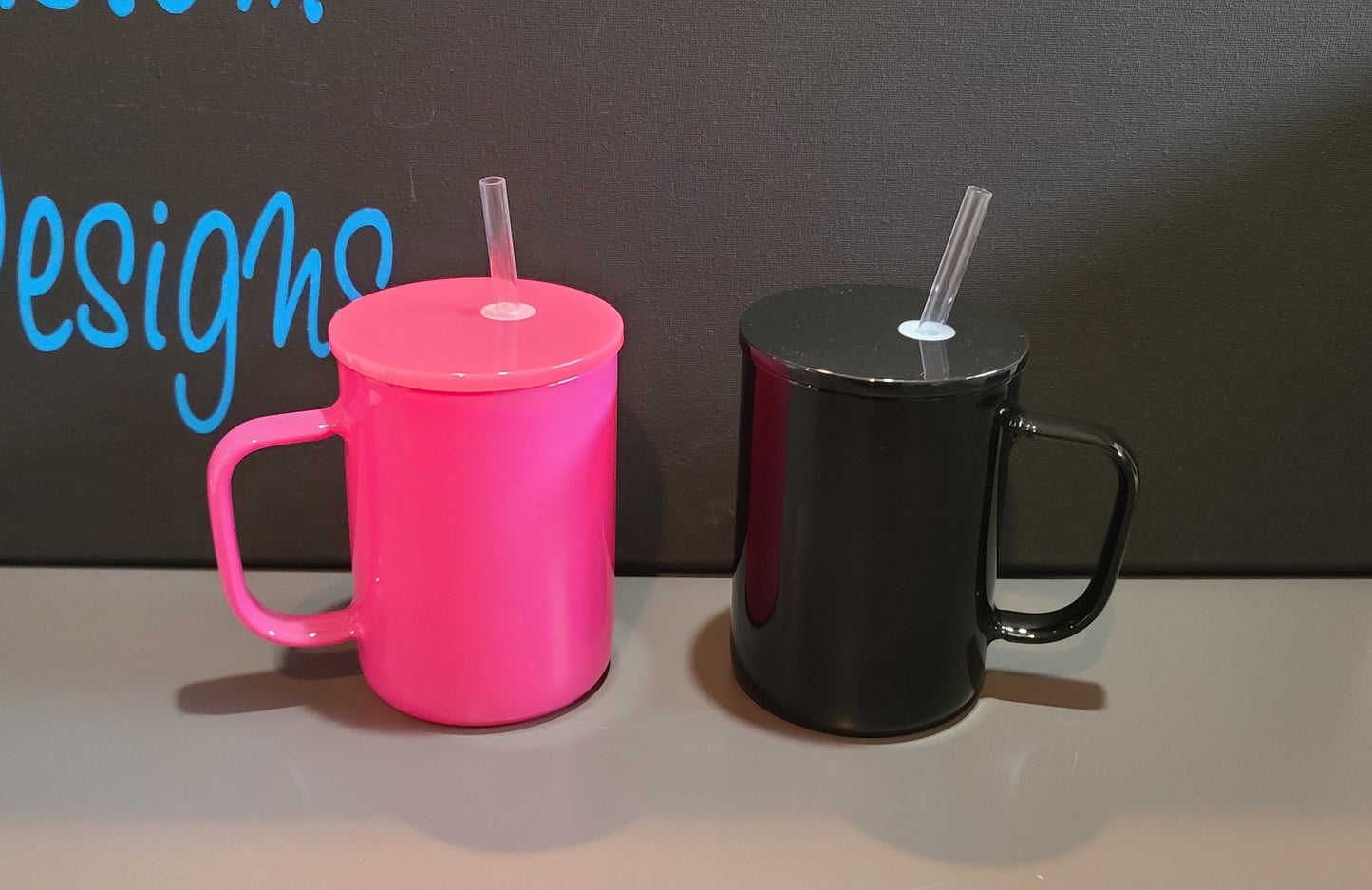 17oz Colored glass solid mugs-SQ4377900