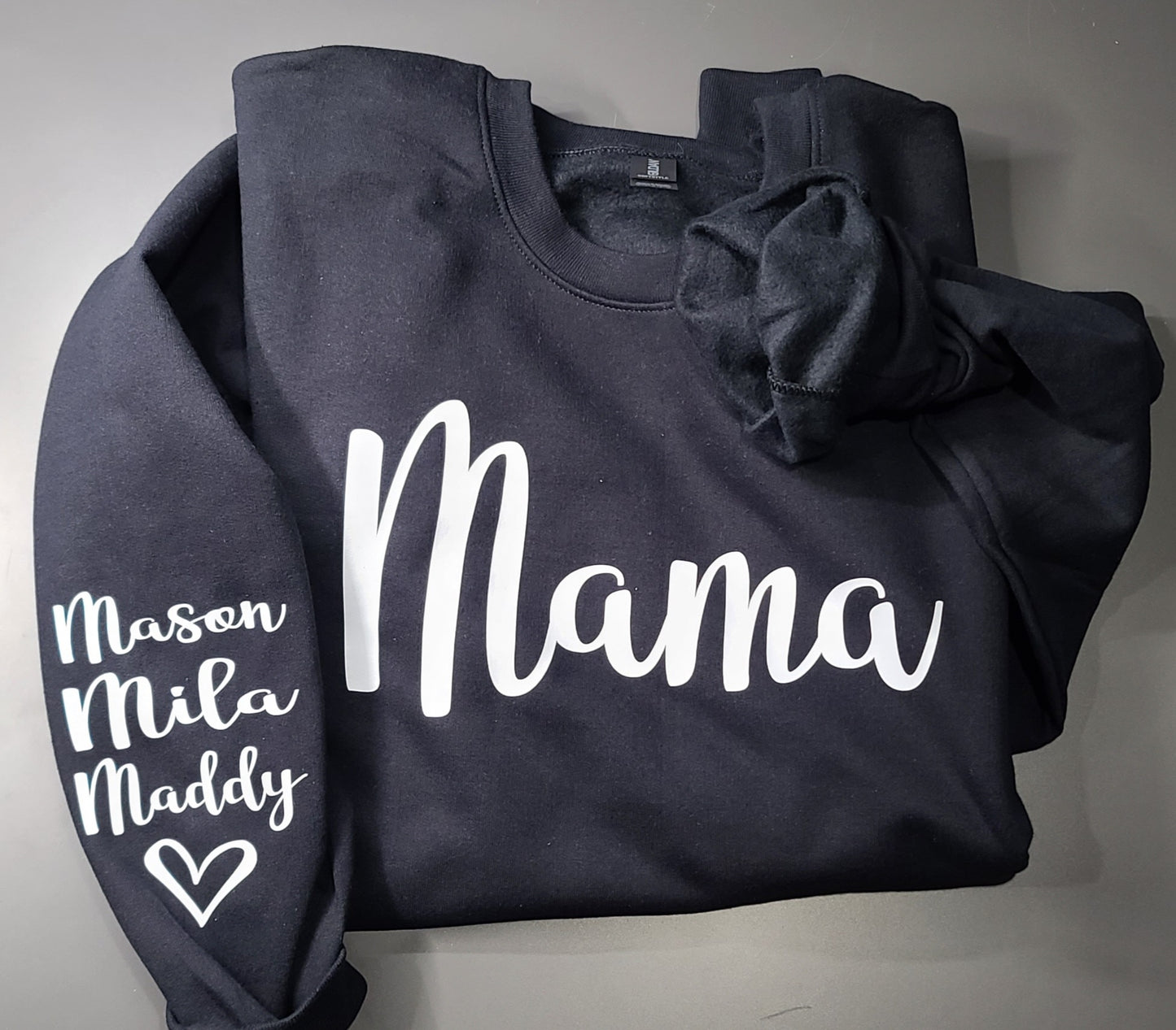 Mama est. with Kids names - Sweatshirt