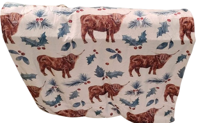 Highland Cow Blanket