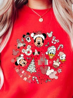 Christmas Collage - Kids Youth Sweatshirt