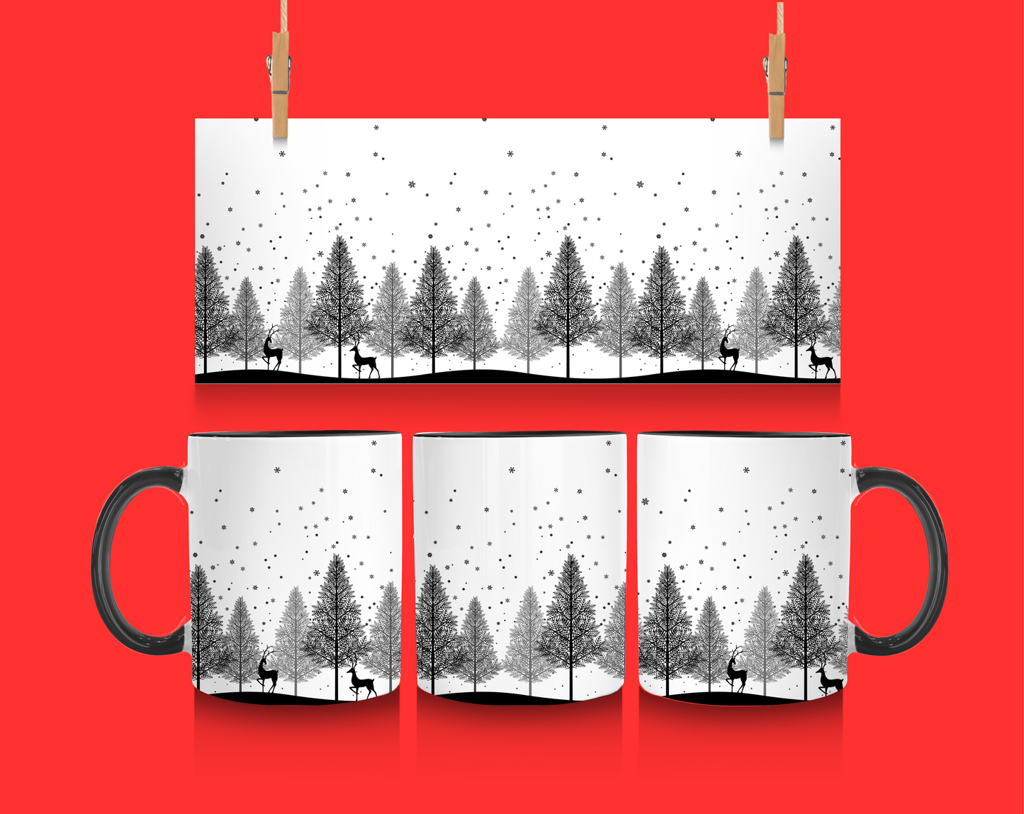 Christmas Scenery - 15oz Coffee Mug-SQ7274839