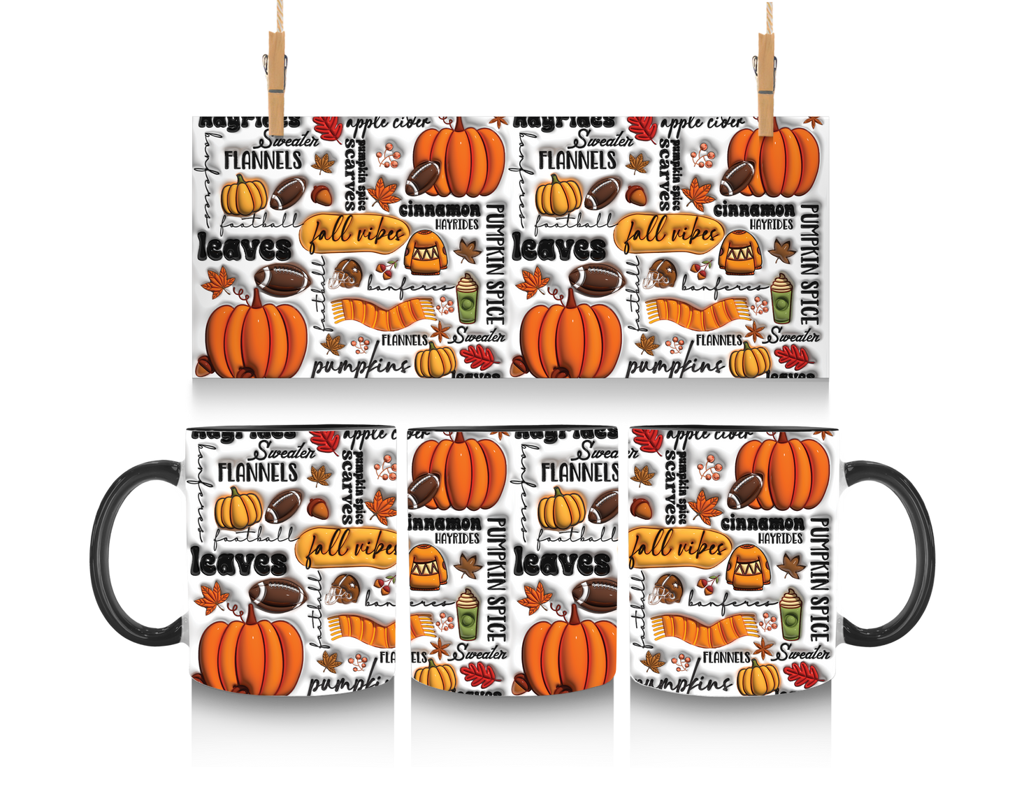 Fall Vibes - 15oz Coffee Mug-SQ0486809