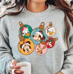 Mickey Christmas Balls - SIZE SMALL