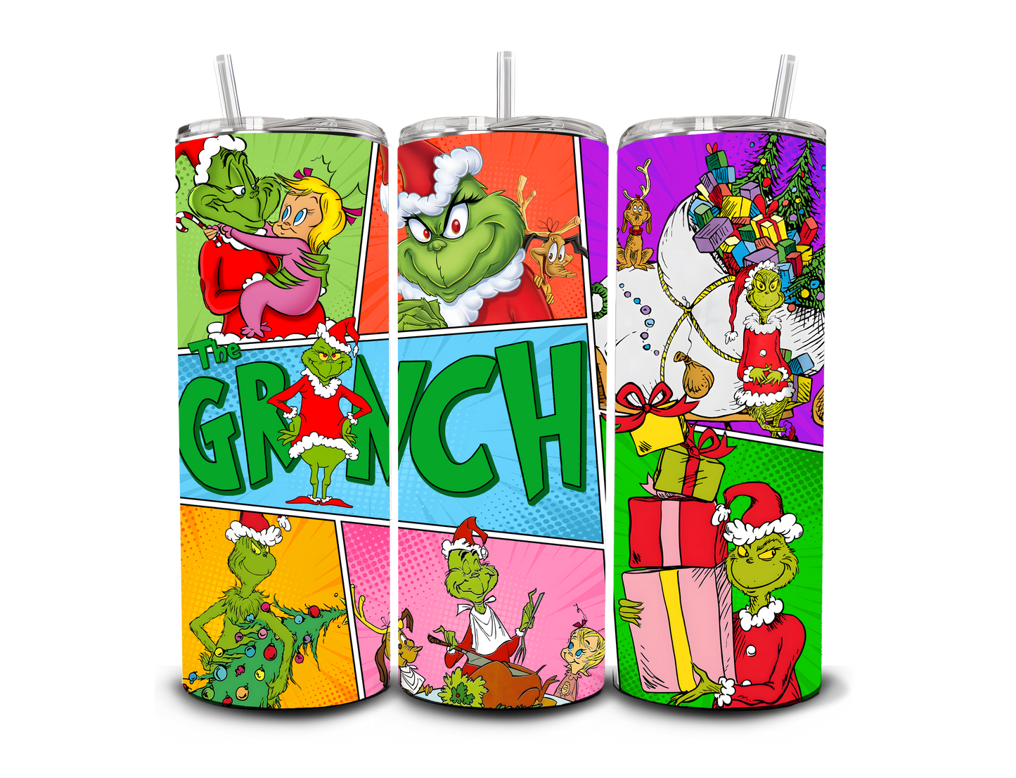 Grinch Collage - Sublimation Print