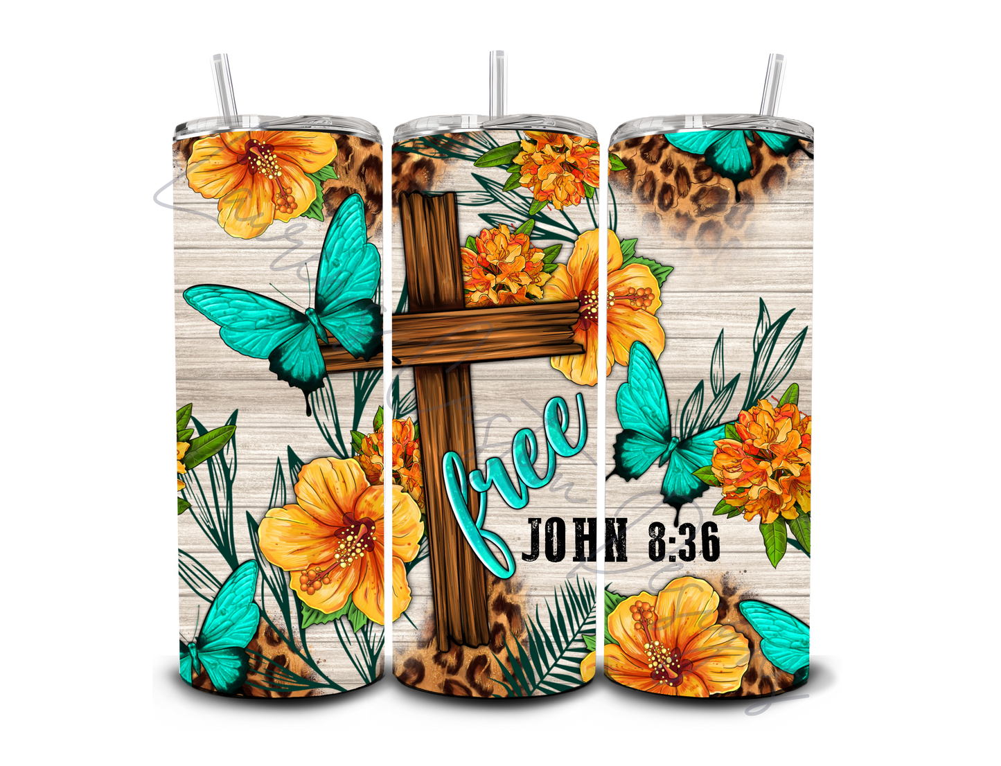 John 8:36 - Sublimation Print