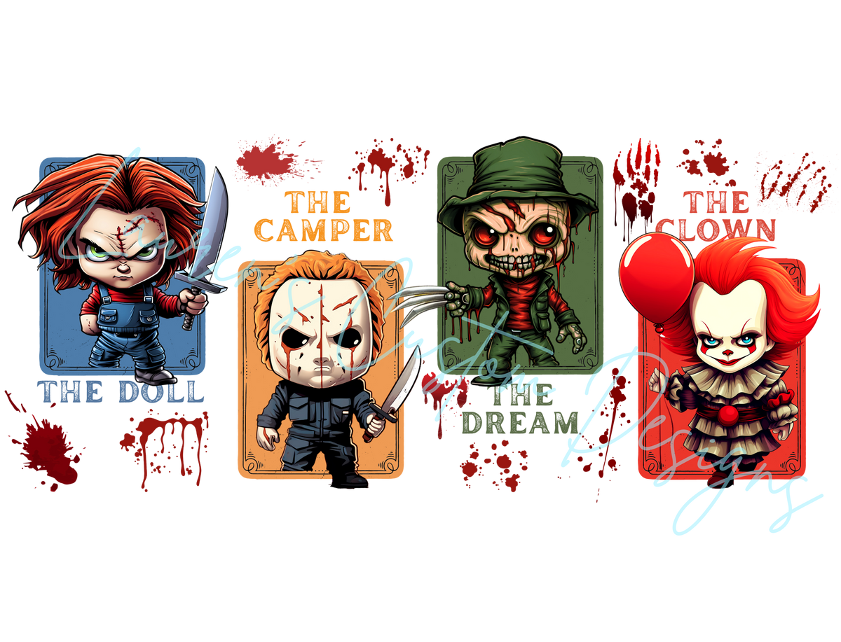 The Doll The Camper - Sublimation Print