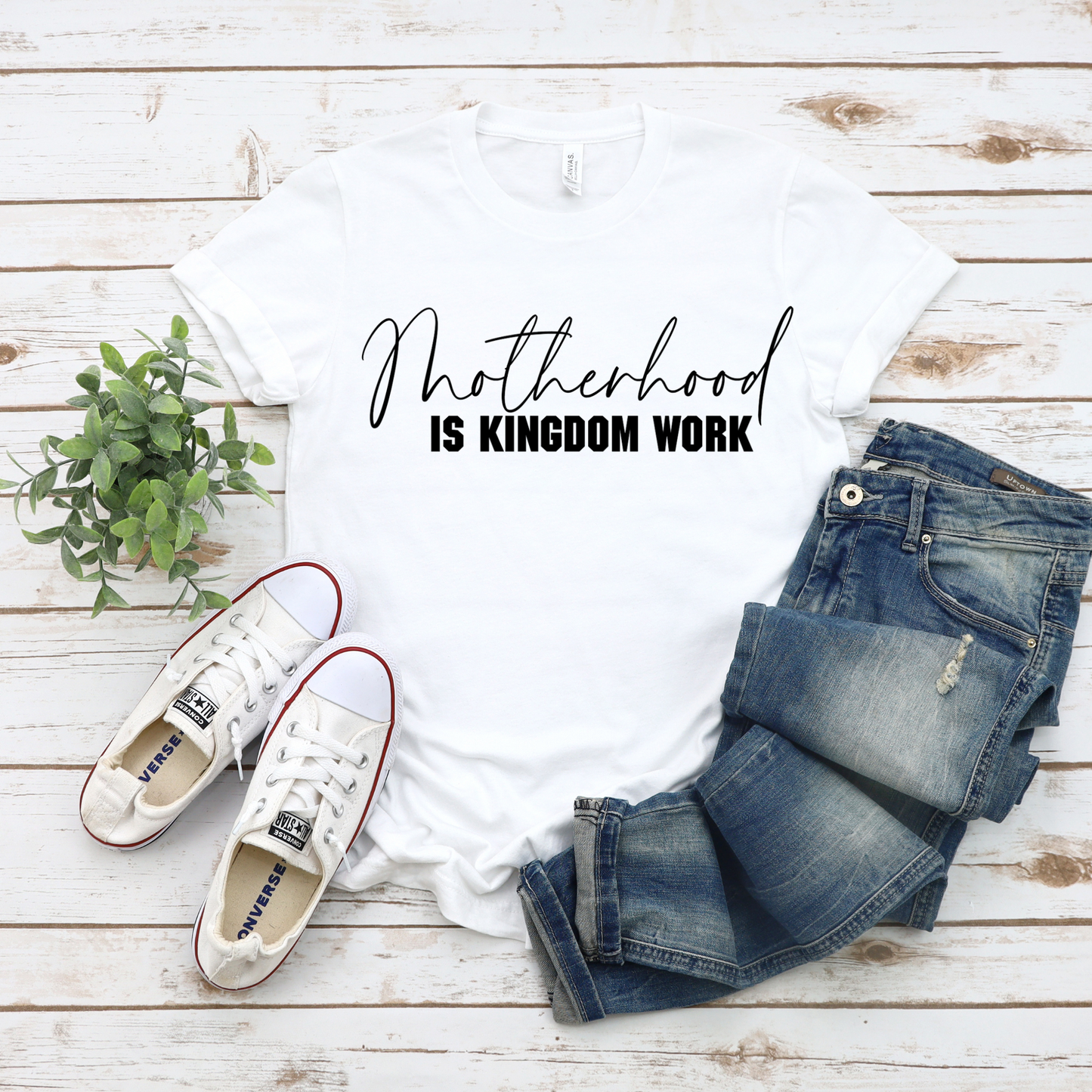 Motherhood is Kingdom work - Tshirt