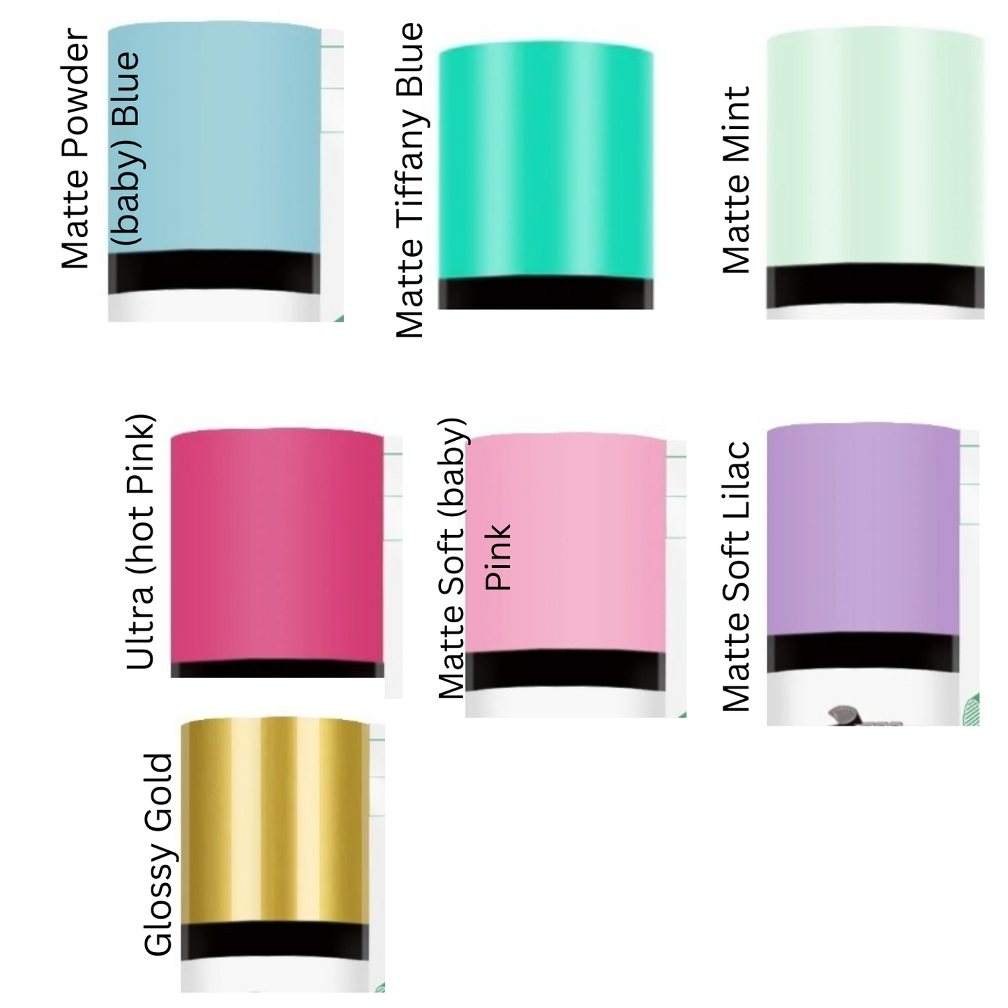 5-inch round Acrylic Milestone Markers