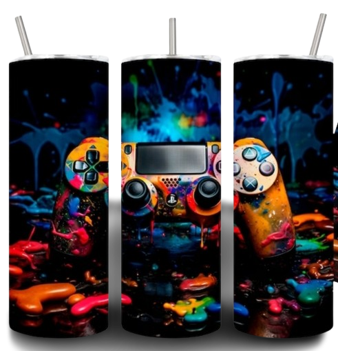 Gamer - 20oz Skinny Tumbler-SQ1732219