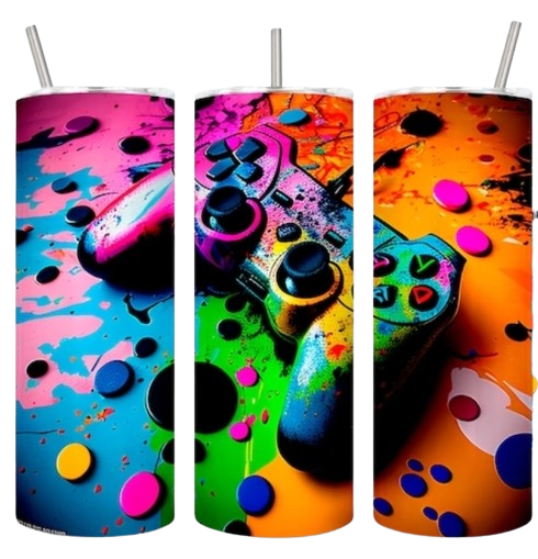 Gamer - 20oz Skinny Tumbler-SQ1732219