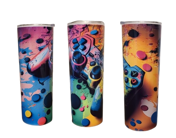 Gamer - 20oz Skinny Tumbler-SQ1732219