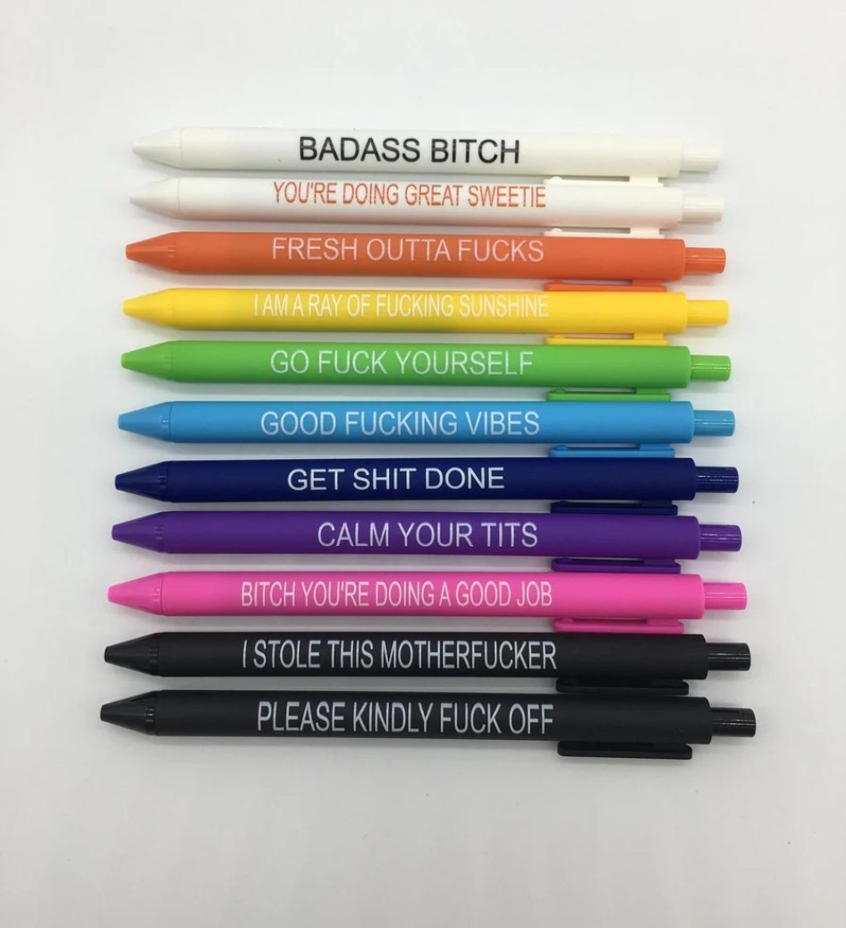 Vulgar Pen Set