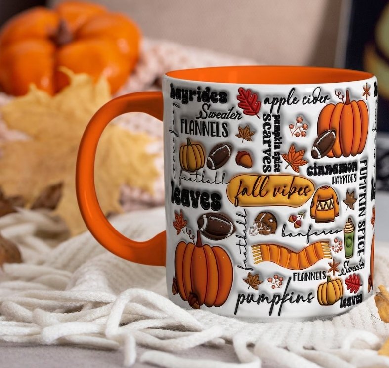 Fall Vibes - 15oz Coffee Mug-SQ0486809