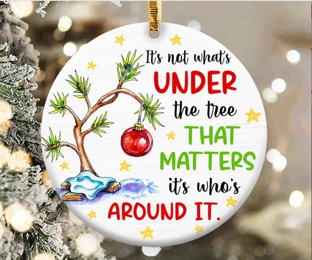 It's not what's under the tree - Ornament-SQ5241250