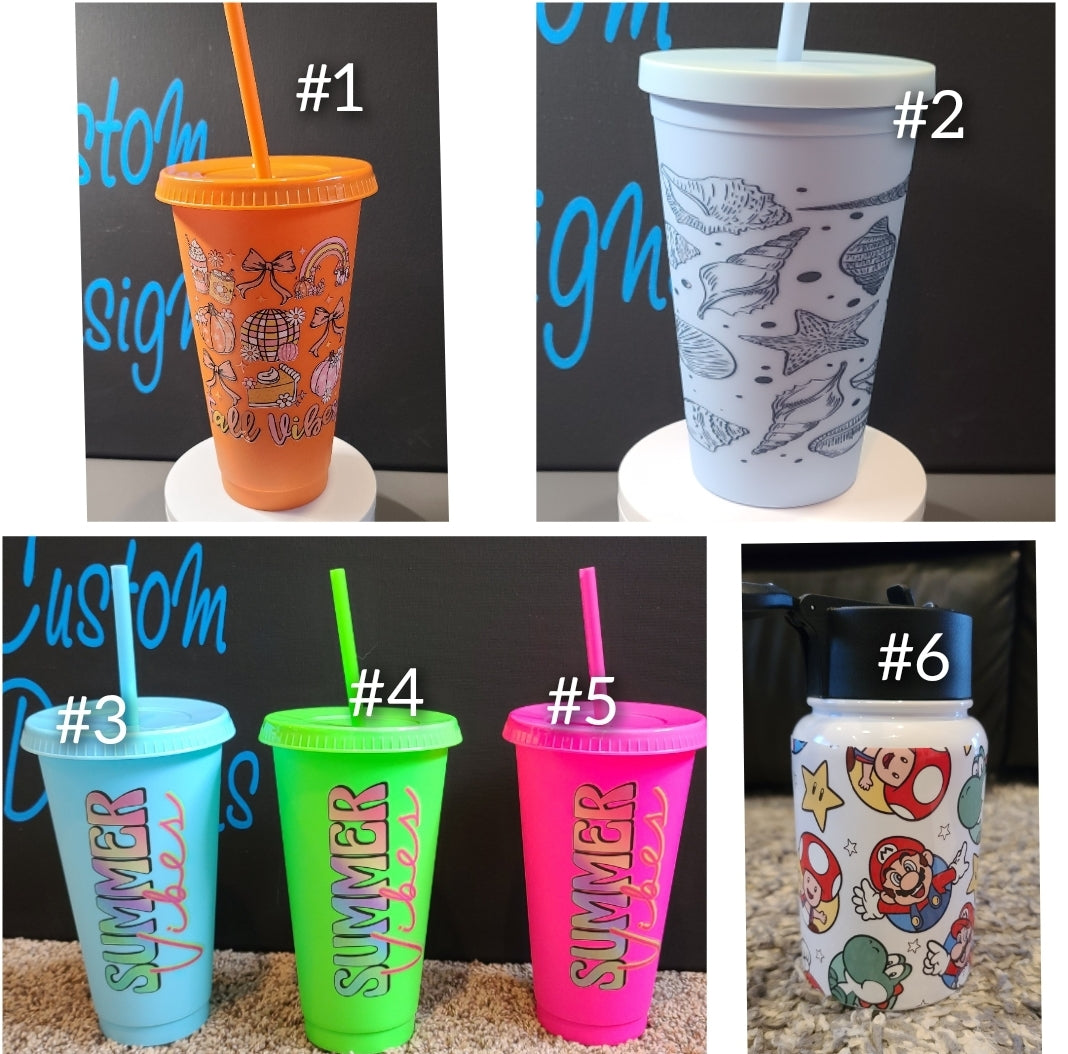 Plastic Tumblers - CLEARANCE