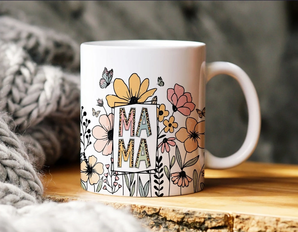 Mama Wildflowers - Coffee Mug