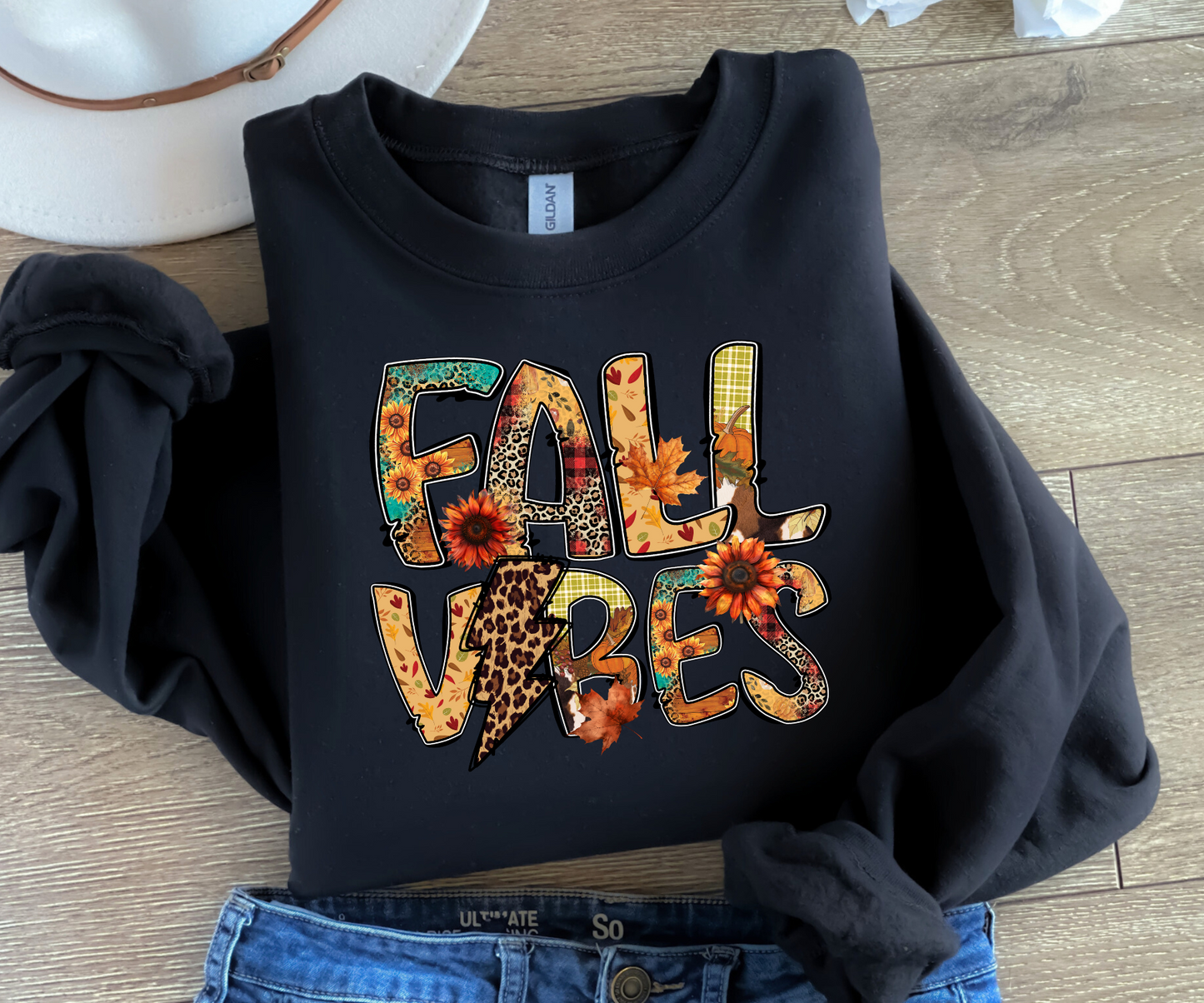 Retro Fall Vibes Sweatshirt-SQ8162550