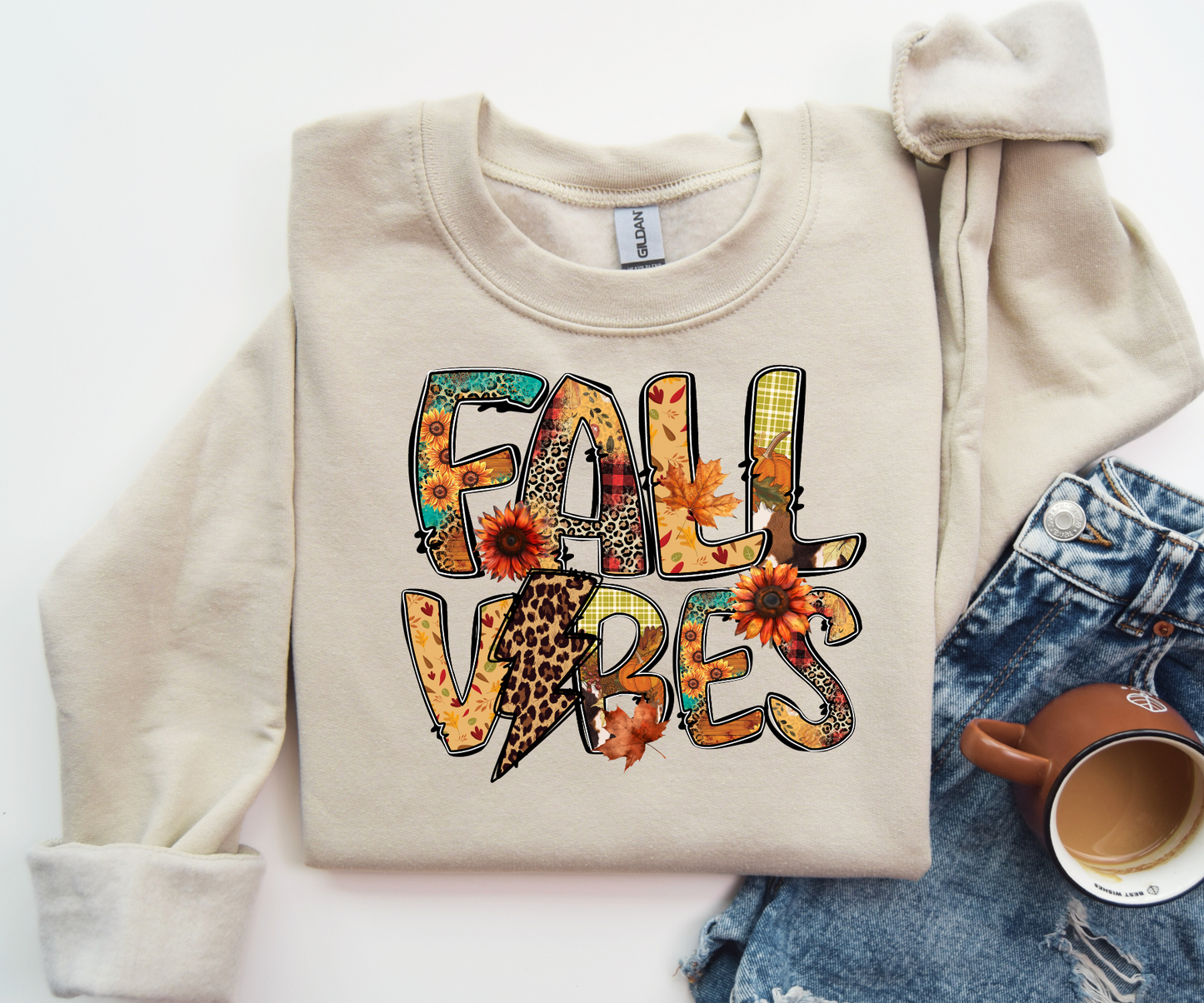Retro Fall Vibes Sweatshirt-SQ8162550
