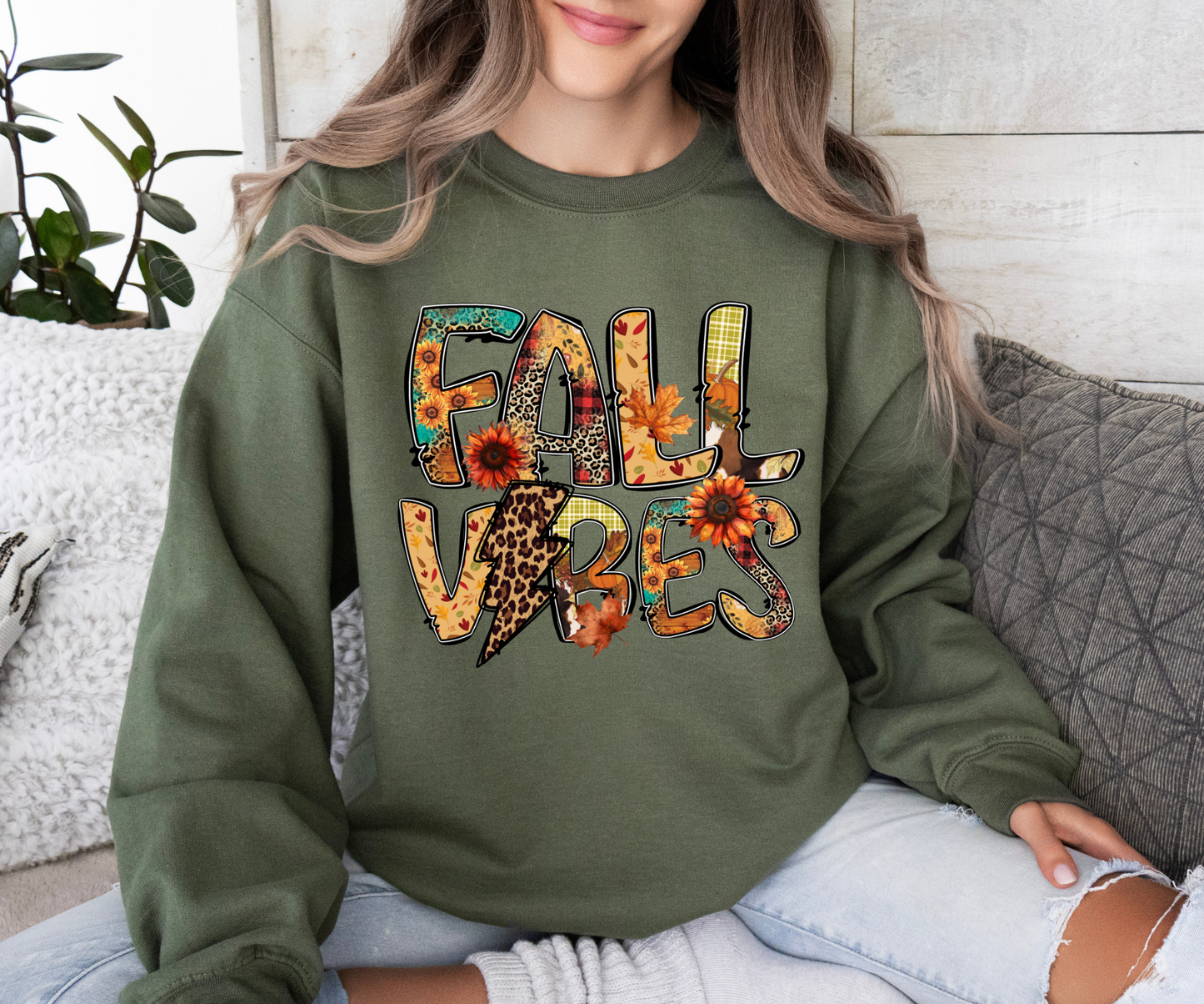 Retro Fall Vibes Sweatshirt-SQ8162550