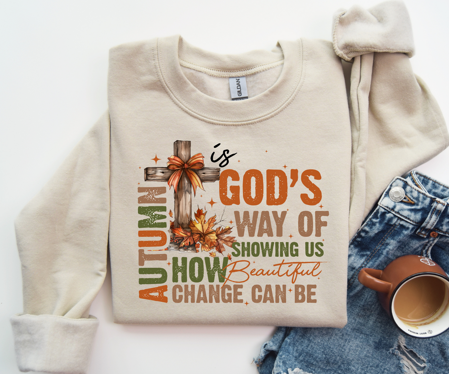 Autumn is God's Way Sweatshirt-SQ4490458