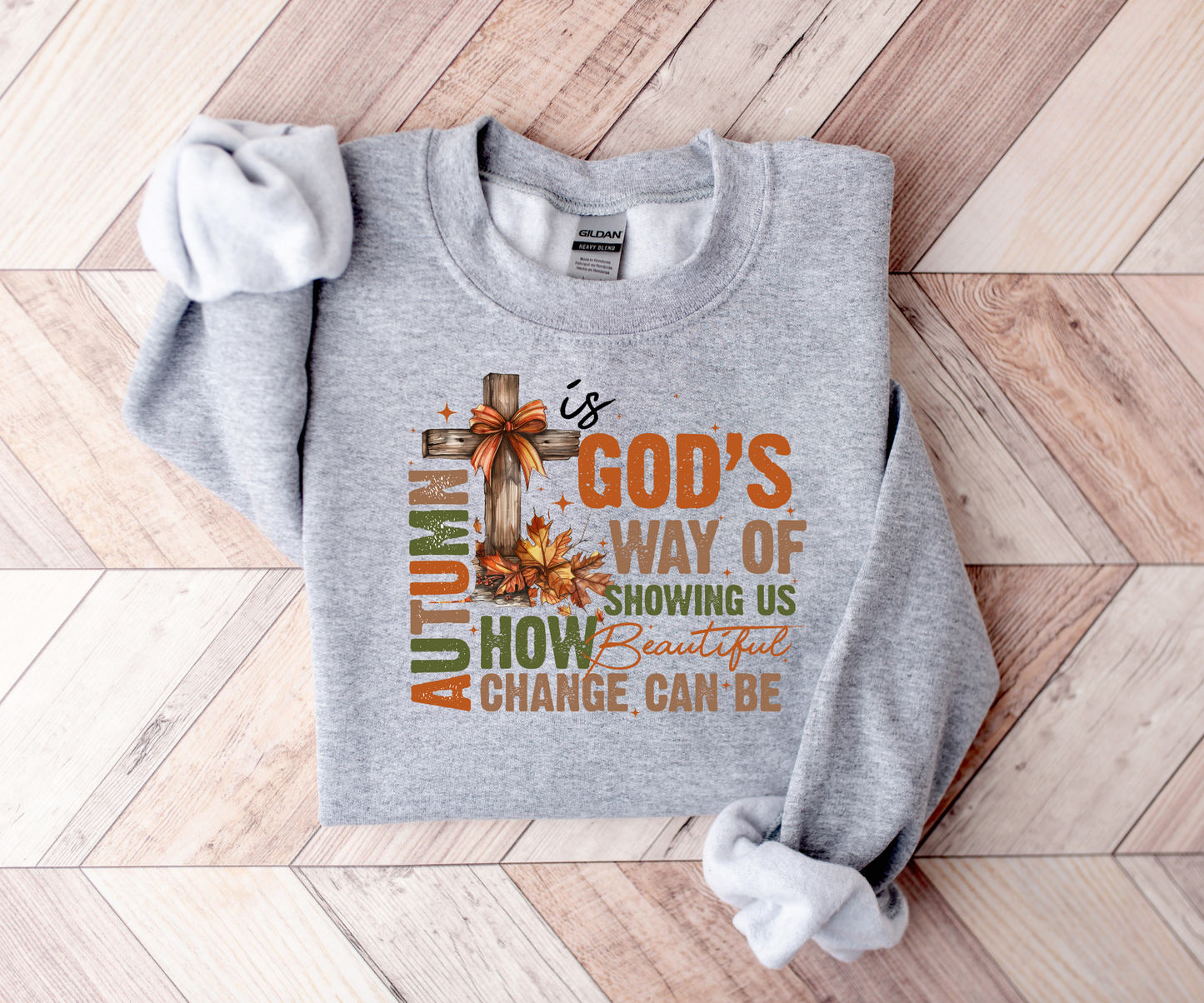 Autumn is God's Way Sweatshirt-SQ4490458