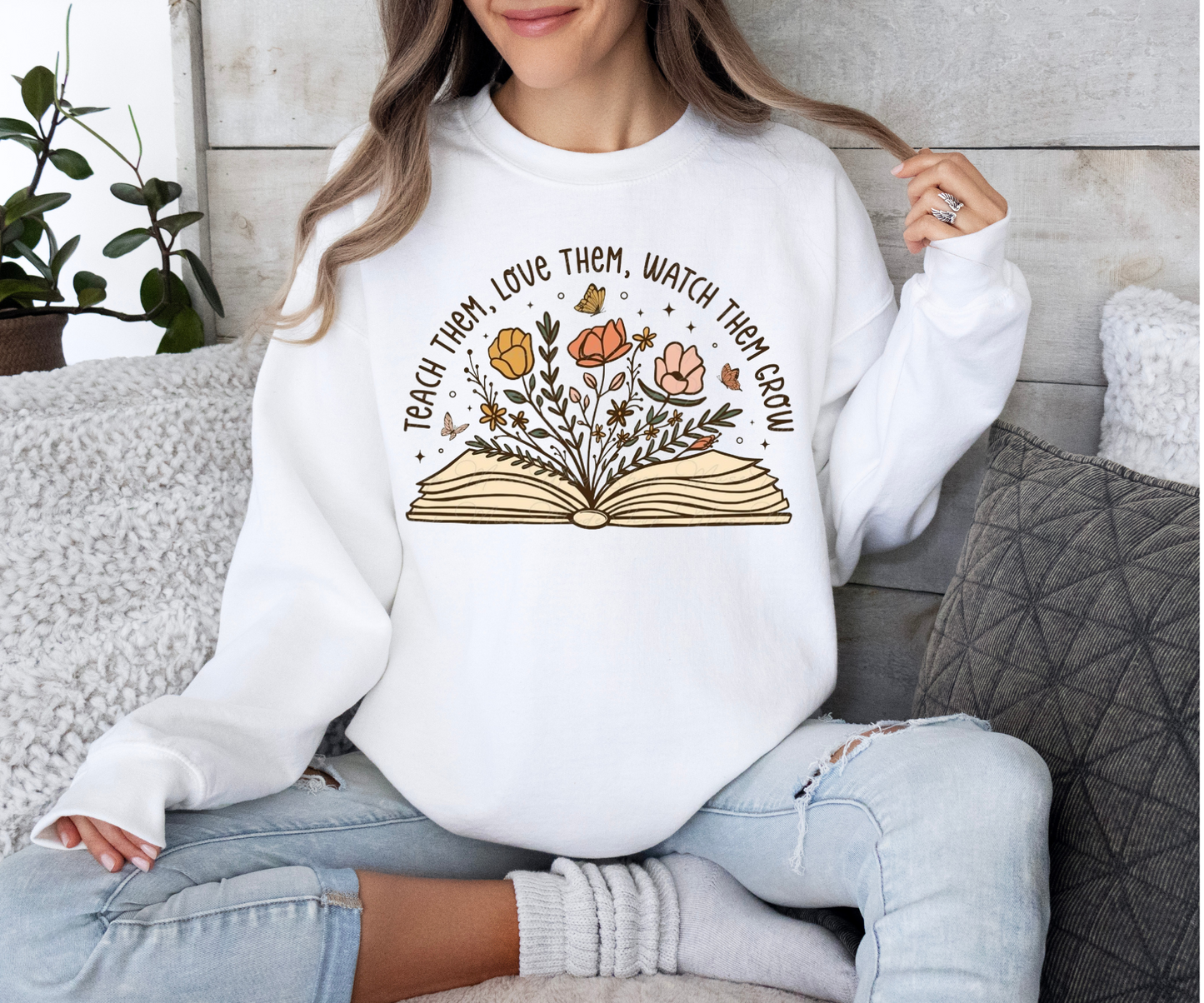 Teach Them Love Them - Sweatshirt-SQ0164669