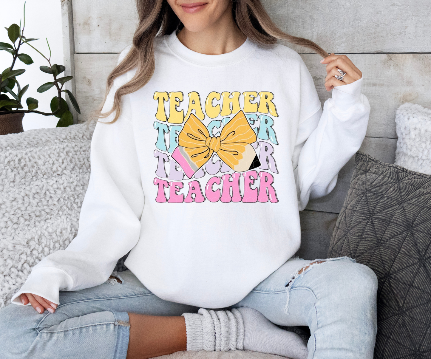 Teacher Pencil Bow-SQ5580005