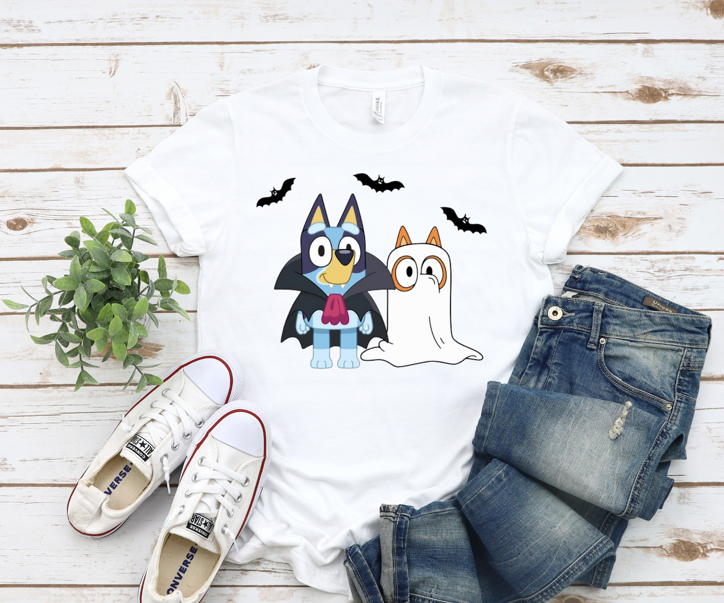 Blue Trick or treat - Kids Youth Tshirt