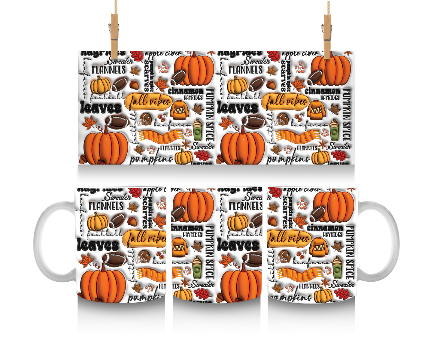 Fall Vibes - 15oz Coffee Mug-SQ0486809