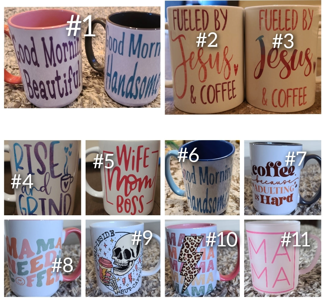 Coffee Mugs / Tumblers CLEARANCE