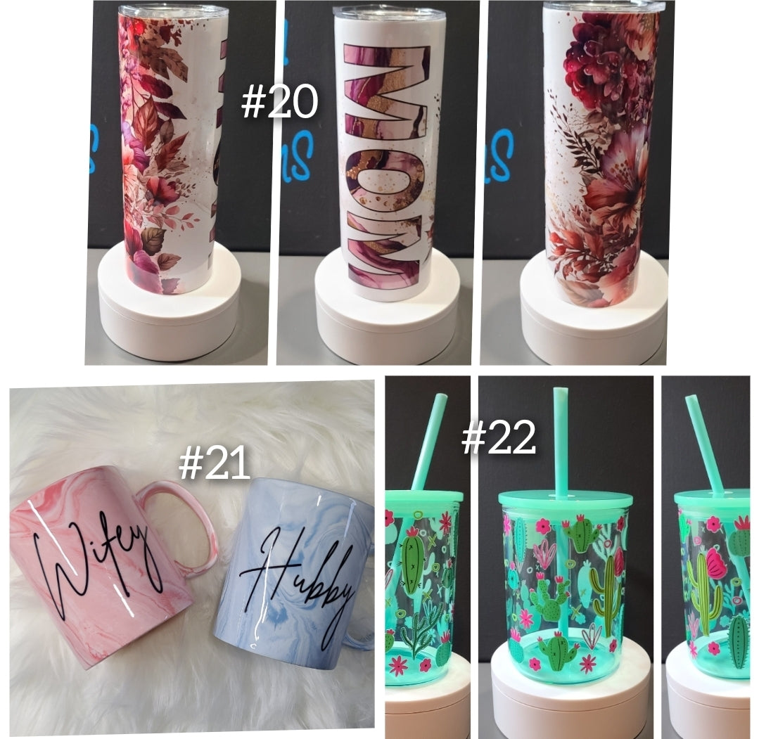 Coffee Mugs / Tumblers CLEARANCE