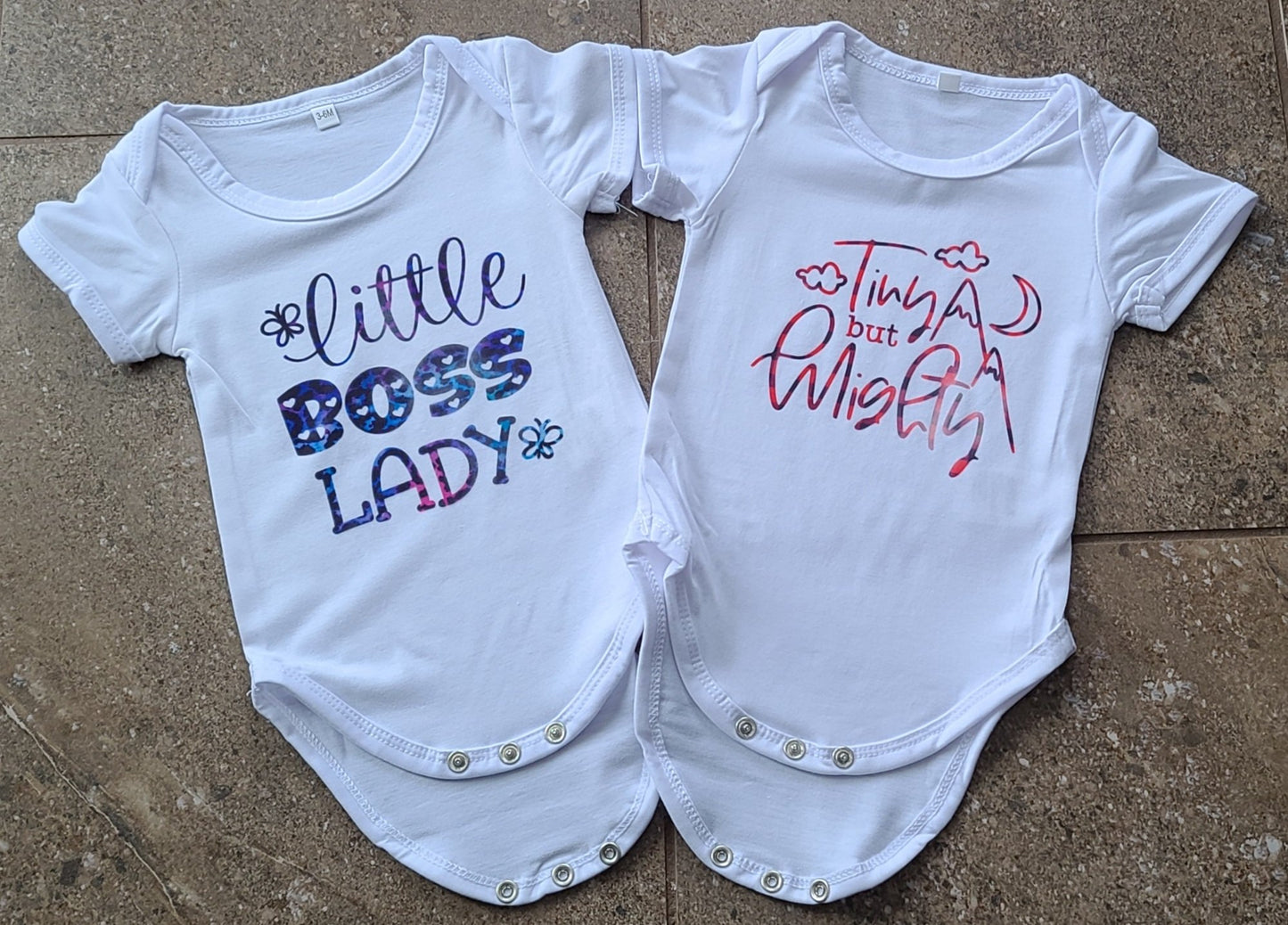 Little Boss Lady / Tiny But Mighty Onsies-SQ6962096