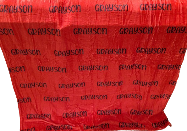 *PRE-ORDER* Custom Name Blankets - 3 weeks (ORDER BY NOV 14 FOR XMAS)-SQ2709824