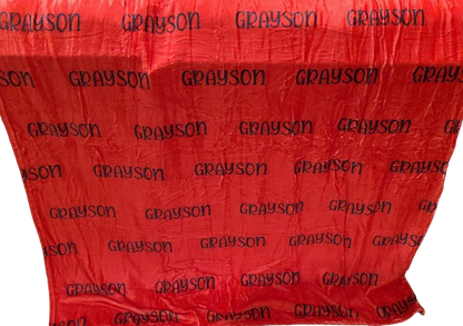 *PRE-ORDER* Custom Name Blankets - 3 weeks (ORDER BY NOV 14 FOR XMAS)-SQ2709824