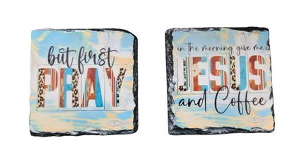 Custom Slate coasters