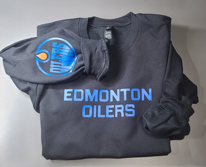 Oilers Crewneck Sweatshirt - Size Medium