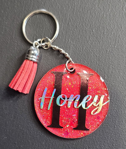 Personalized Acrylic Keychain - Rectangle