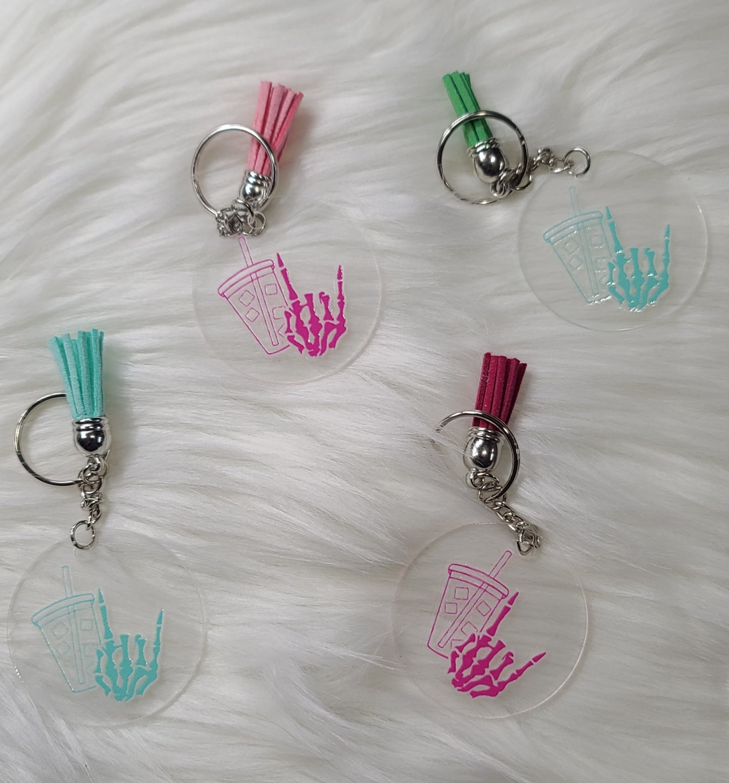 Acrylic Keychains - various sayings
