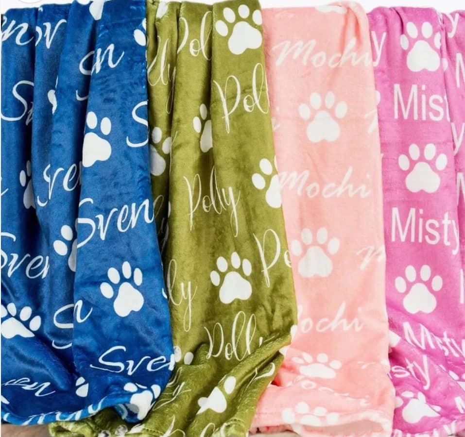 *PRE-ORDER* Custom Name Blankets - 3 weeks (ORDER BY NOV 14 FOR XMAS)-SQ2709824