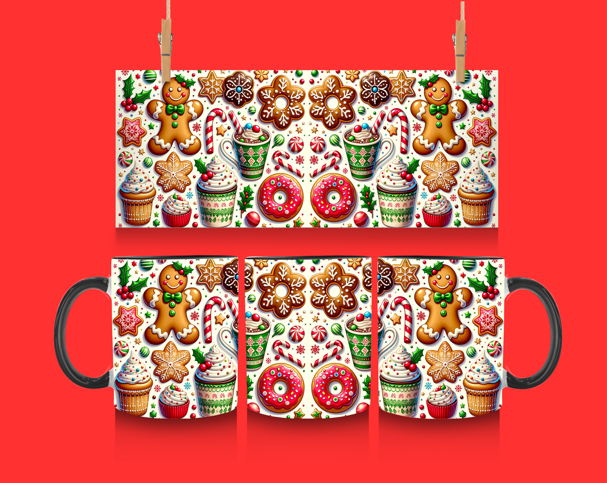 Gingerbread - 15oz Coffee Mug-SQ0283524