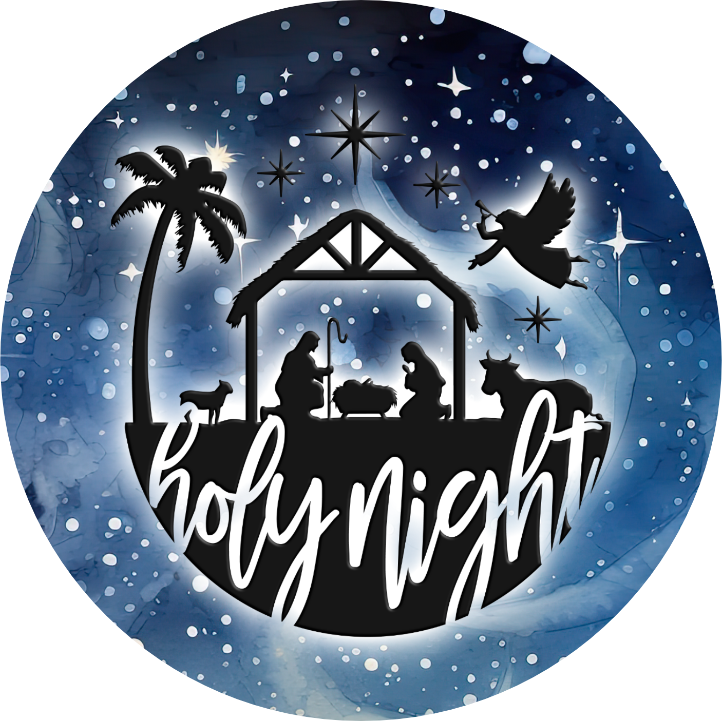 Nativity Ornaments - Ceramic-SQ3621494