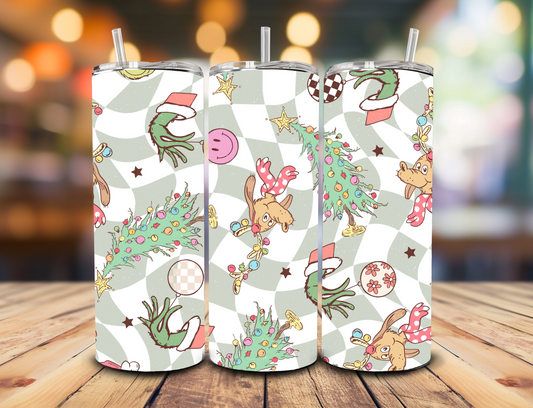 Grinch - 20oz Skinny Tumbler