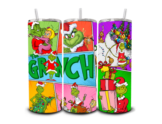 Grinch Collage - Sublimation Print