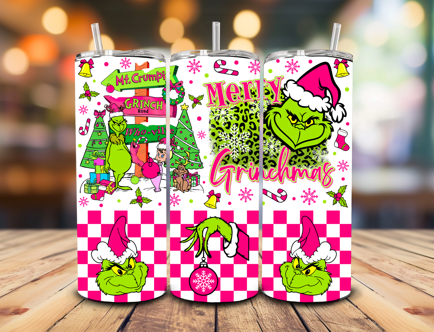 Merry Grinchmas - Sublimation Print