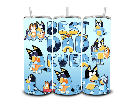 Best Dad Ever - Sublimation Print