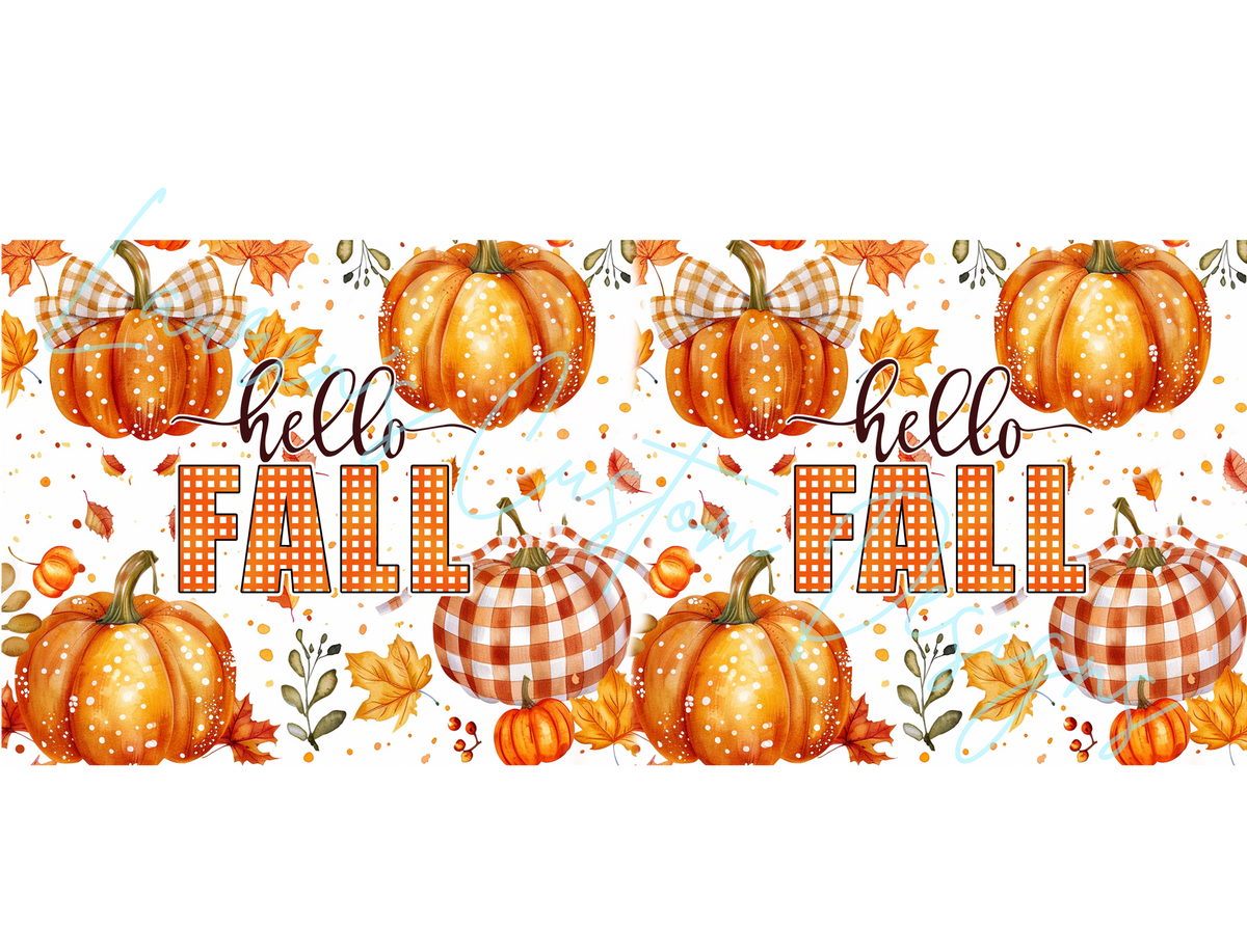Hello Fall - Sublimation Print