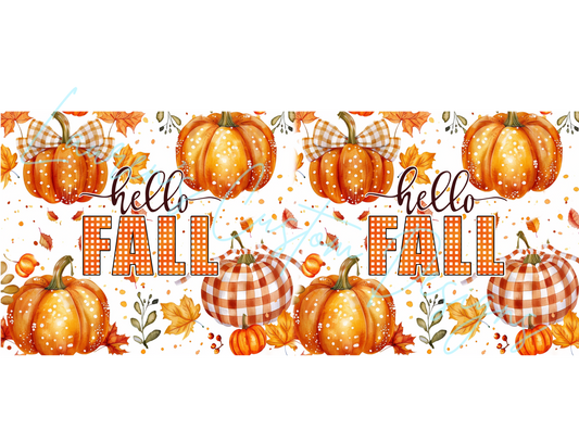 Hello Fall - Sublimation Print